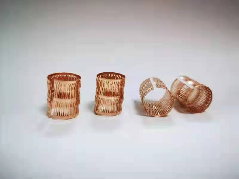 新能源汽車/EV car 充電樁專用紅銅鼓簧，斜簧，鍍銀